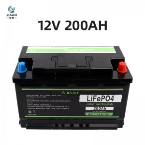 จำหน่ายแบตเตอรี่เหล็กลิเธียมฟอสเฟต lifepo4 12v-100-200ah-rv สำหรับเรือลึกวัฏจักร BMS ลิเธียมบลูทูธแบตเตอรี่